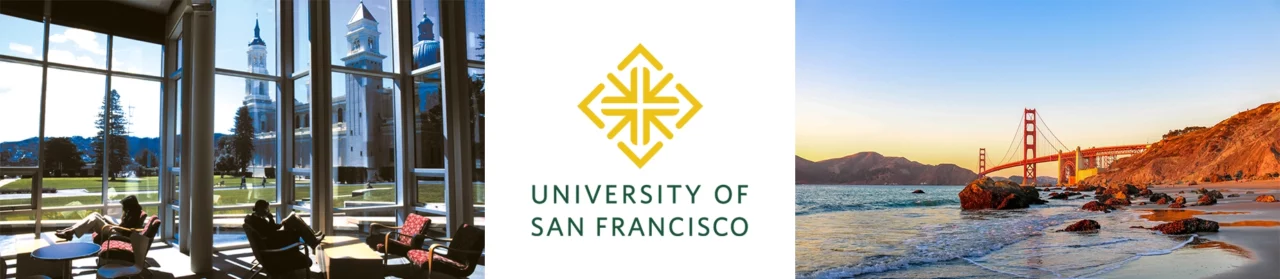 Bildekollasj for university of San Francisco.