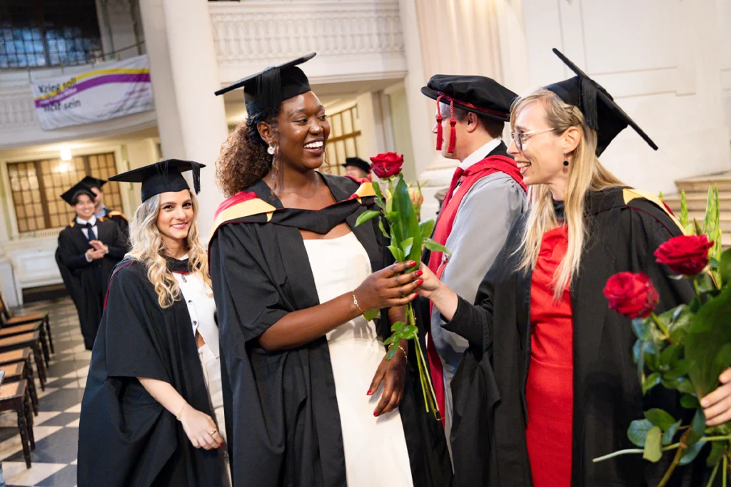 Students graduating